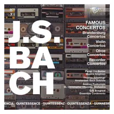 5CD Johann Sebastian Bach: Brandenburgische Konzerte Nr.1-6