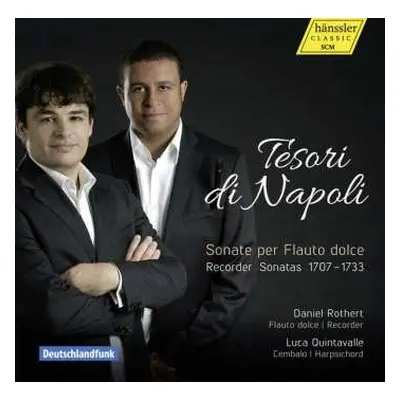 CD Johann Adolph Hasse: Daniel Rothert - Tesori Di Napoli