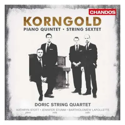 CD Erich Wolfgang Korngold: String Sextet - Piano Quintet