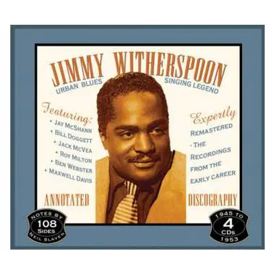 4CD Jimmy Witherspoon: Urban Blues Singing Legend