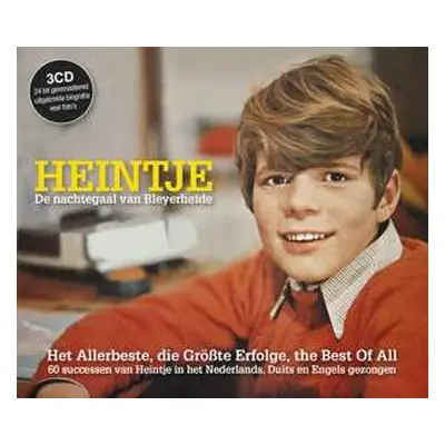 3CD/Box Set Heintje: De Nachtegaal Van Bleyerheide - Het Allerbeste, Die Größte Erfolge, The Bes