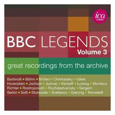 20CD Johann Sebastian Bach: Bbc Legends Vol.3