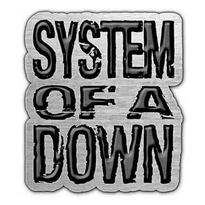 System Of A Down Pin Badge: Logo