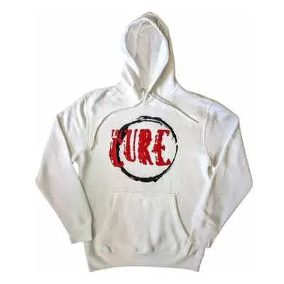 The Cure Unisex Pullover Hoodie: Circle Logo (large) L