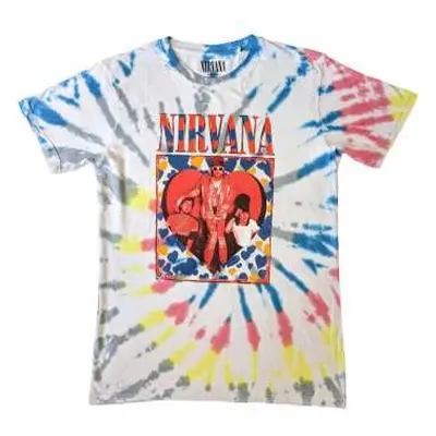 Nirvana Unisex T-shirt: Heart (wash Collection) (x-large) XL