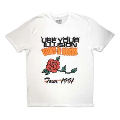 Guns N' Roses Unisex T-shirt: Use Your Illusion Tour 1991 (x-large) XL