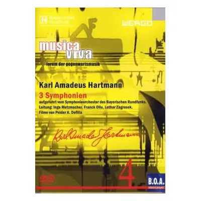 DVD Symphonie-Orchester Des Bayerischen Rundfunks: 3 Symphonien