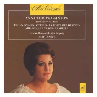 CD Various: Anna Tomowa-sintow Singt Arien