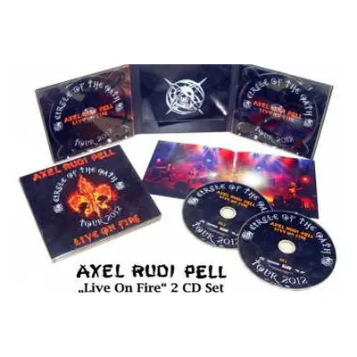 2CD Axel Rudi Pell: Live On Fire (Circle Of The Oath Tour 2012)