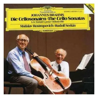 CD Johannes Brahms: Die Cellosonaten ▪ The Cello Sonatas ▪ Les Sonates Pour Violoncelle