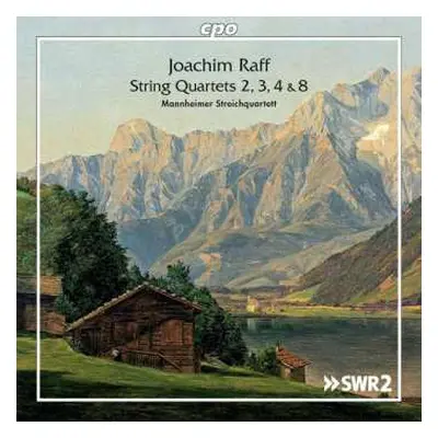 2CD Joseph Joachim Raff: String Quartets 2, 3, 4 & 8