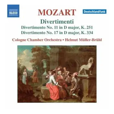 CD Wolfgang Amadeus Mozart: Divertimenti Kv 251 & 334