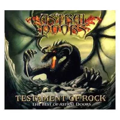 CD Astral Doors: Testament Of Rock - The Best Of DIGI