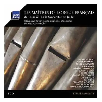 8CD Armand-Louis Couperin: Les Maitres De L'orgue Francais - Französische Orgelmeister Des 17.-1