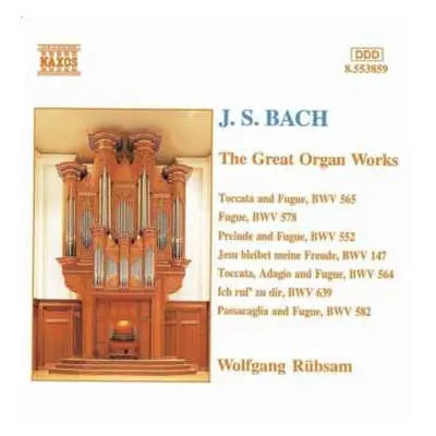 CD Johann Sebastian Bach: The Great Organ Works