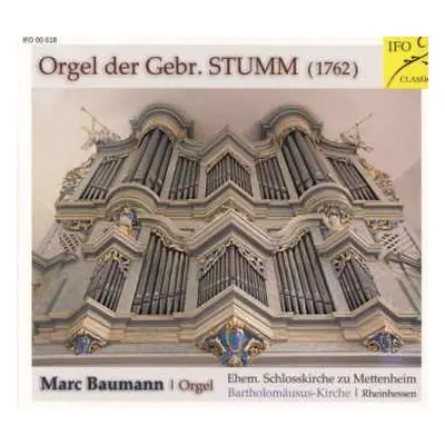 CD François Couperin: Marc Baumann Spielt Die Orgel Der Gebr. Stumm