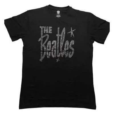 The Beatles Unisex T-shirt: Retro Logo (diamante) (small) S