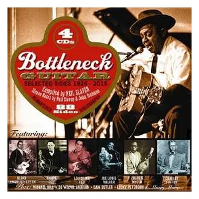 4CD Various: Bottleneck Guitar