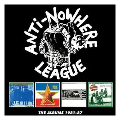 4CD Anti-Nowhere League: The Albums: 1981 - 1987