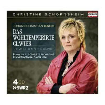 4CD Christine Schornsheim: Das Wohltemperirte Clavier=The Well-Tempered Clavier (Books I & II)