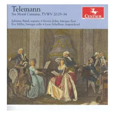 CD Georg Philipp Telemann: Six Moral Cantatas, TWV 20:29-34