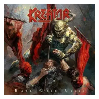 2LP Kreator: Hate Über Alles Black vinyl