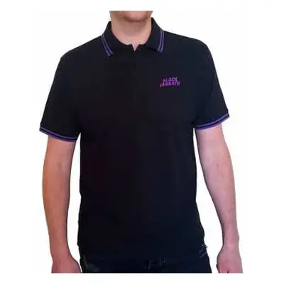 Polokošile Wavy Logo Black Sabbath L