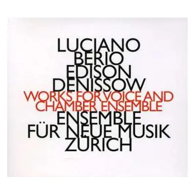 CD Luciano Berio: Works For Voice And Chamber Ensemble