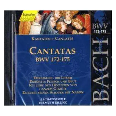 CD Johann Sebastian Bach: Cantatas BWV 172 - 175