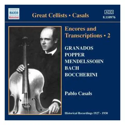 CD Johann Sebastian Bach: Encores And Transcriptions • 2