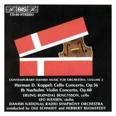 CD Danmarks Radios Symfoniorkester: Cello Concerto / Violin Concerto