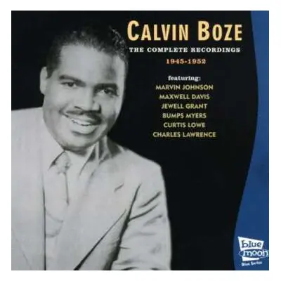 CD Calvin Boze: The Complete Recordings 1945-1952