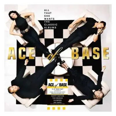 4LP/Box Set Ace Of Base: All That She Wants: The Classic Albums LTD | CLR