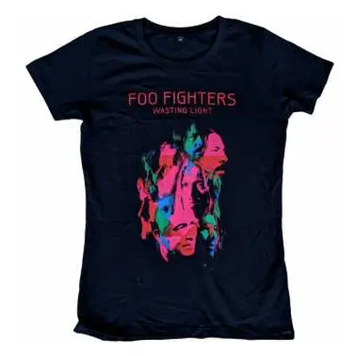 Foo Fighters Ladies T-shirt: Wasting Light 2011 European Tour (back Print) (ex-tour) (small) S