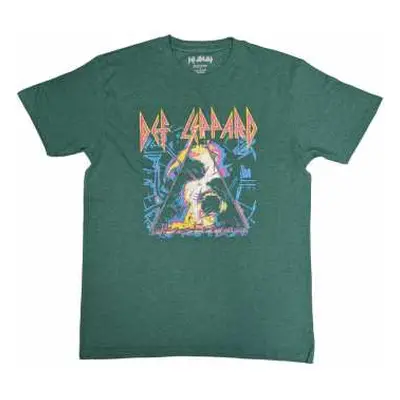 Def Leppard Unisex T-shirt: Hysteria Album Art (small) S