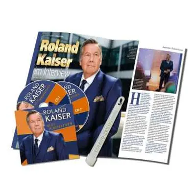 2CD/Merch Roland Kaiser: Neue Perspektiven (limited Fanmagazin Edition)