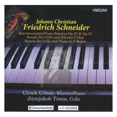 CD Friedrich Schneider: Klaviersonaten Opp.27 & 37