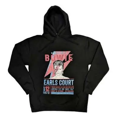 David Bowie Unisex Pullover Hoodie: Earls Court '73 (medium) M