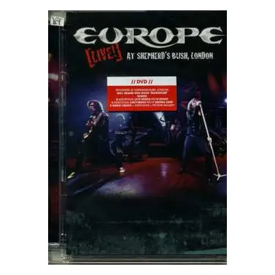 DVD Europe: [Live!] At Shepherd's Bush, London