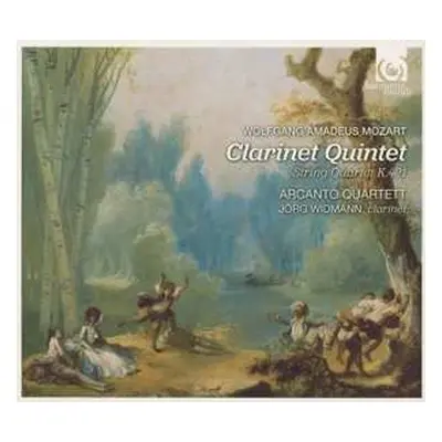 CD Wolfgang Amadeus Mozart: Clarinet Quintet • String Quartet K.421