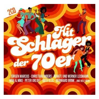 2CD Various: Hit Schlager Der 70er