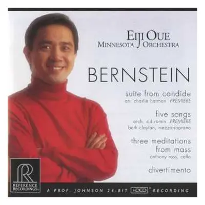 CD Minnesota Orchestra: Bernstein: Suite From Candide, Five Songs, Three Meditations From Mass, 