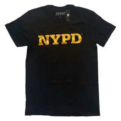 Tričko Nypd Text Logo New York City M