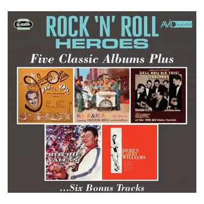 2CD Various: Rock 'n' Roll Heroes Five Classic Albums Plus ... Six Bonus Tracks