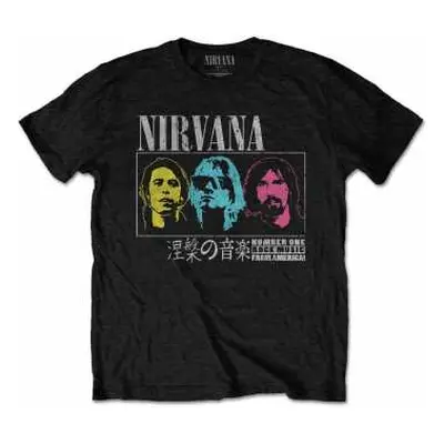 Nirvana Unisex T-shirt: Japan! (x-large) XL