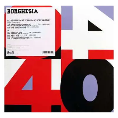 LP Borghesia: [PIAS] 40