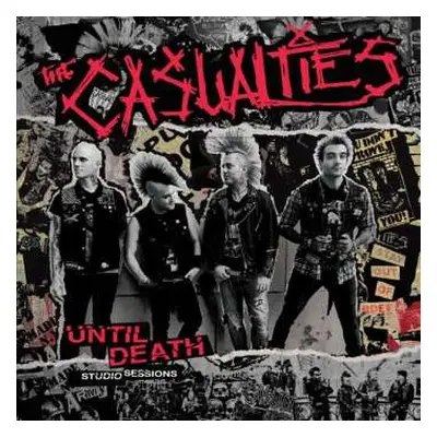 LP The Casualties: Until Death Studio Sessions LTD | CLR