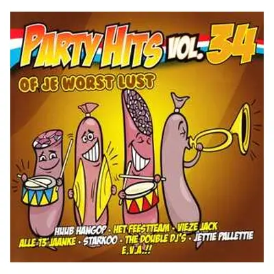 CD Various: Party Hits Vol.34 (Of Je Worst Lust)