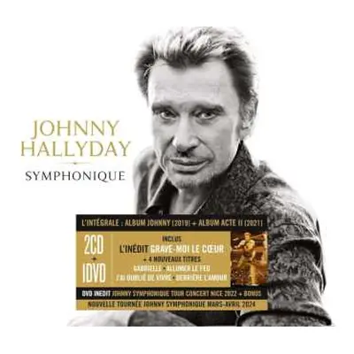 2CD/DVD Johnny Hallyday: Symphonique