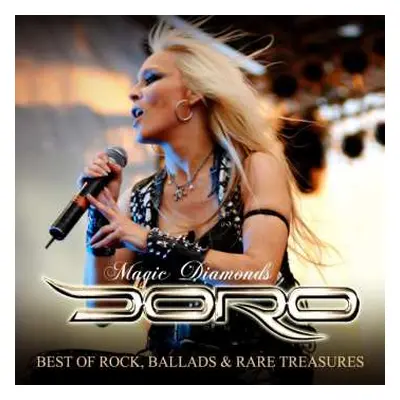 3CD Doro: Magic Diamonds: Best of Rock, Ballads & Rare Treasures